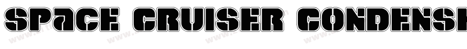 Space Cruiser Condensed字体转换
